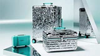 Rimowa x Tiffany luggage
