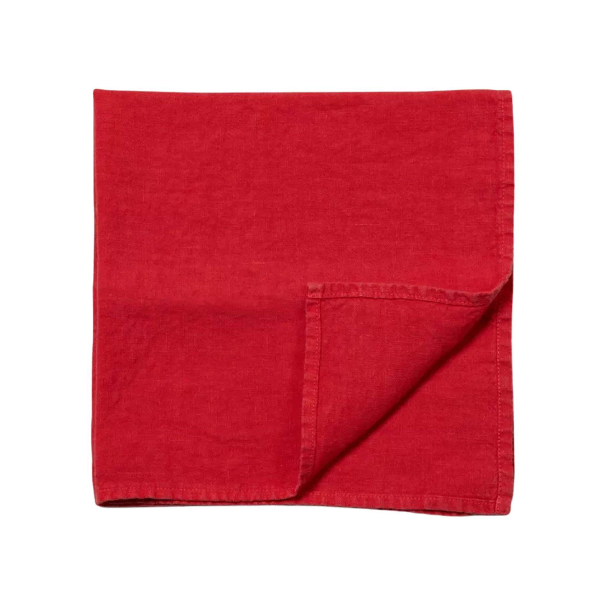 Selfridges, Square Linen Napkin in Watermelon
