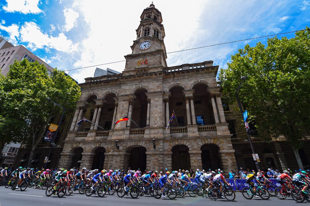 The sun was out in Adelaide