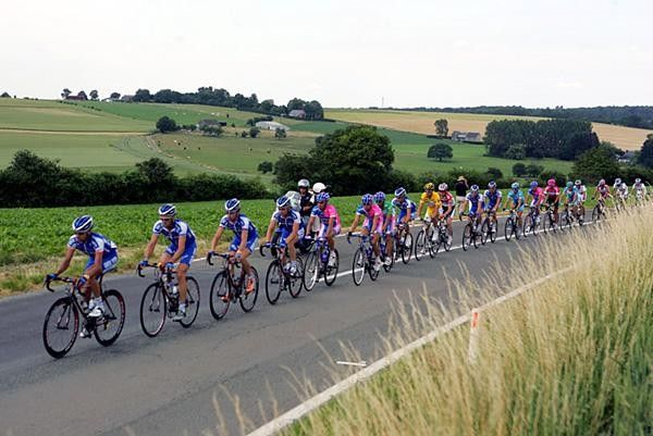 Quickstep spent the day on the front controlling things for the yellow jersey.