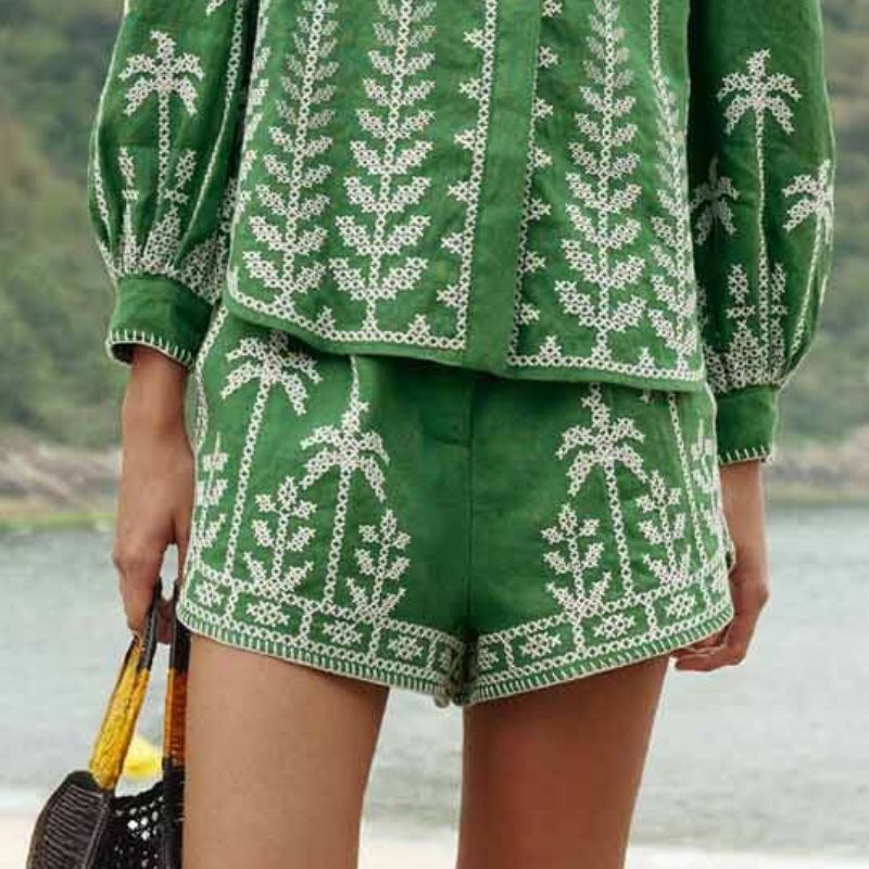 Image of green shorts