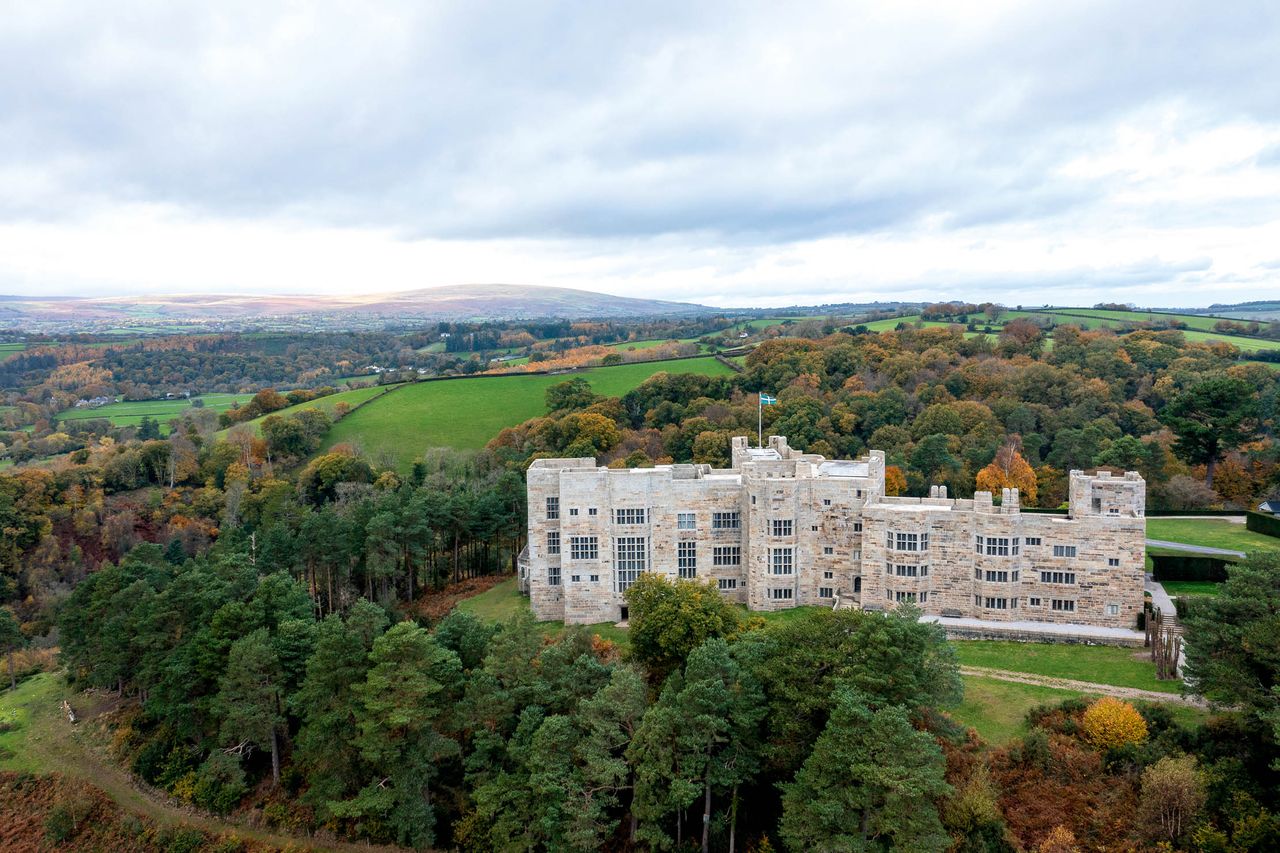 Fig 1: The newly restored castle, which enjoys spectacular views of Dartmoor. Castle Drogo, Devon. Photo ©Dylan Thomas for Country Life