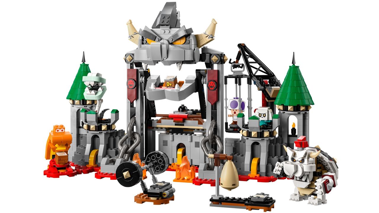 LEGO Super Mario Dry Bowser Castle Battle Expansion Set