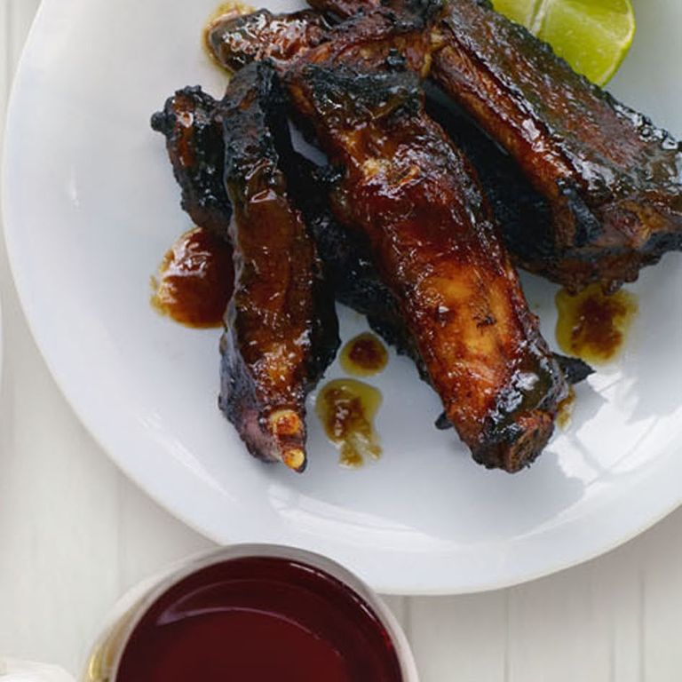 Sticky ribs and wings with maple and fennel recipe-recipe ideas-new recipes-woman and home