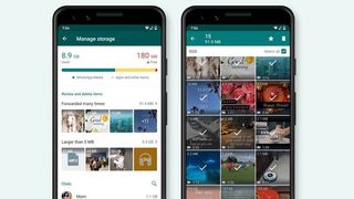 WhatsApp stockage smartphone