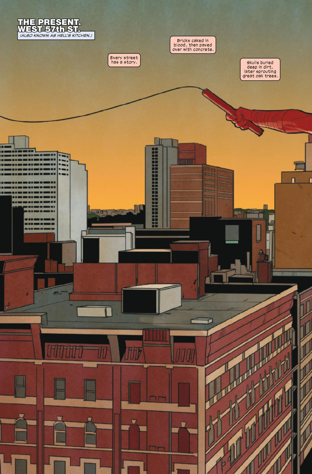Pages from Daredevil &amp; Echo #1.