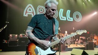 Mike McCready of Pearl Jam performs onstage at Pearl Jam Performs Live At The Apollo Theater For SiriusXM's Small Stage Series on September 10, 2022 in New York City.