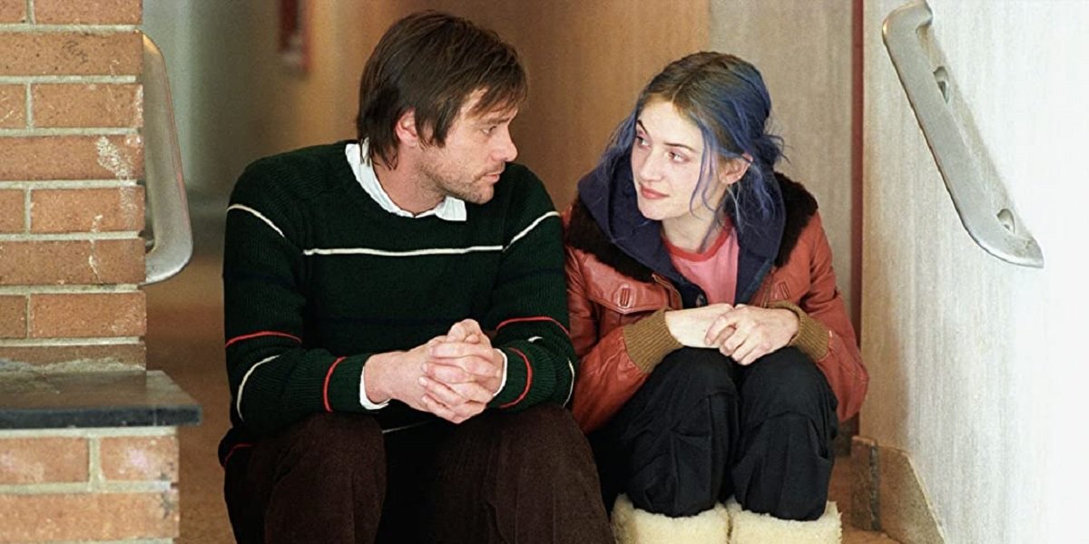 Jim Carrey and Kate Winslet in Eternal Sunshine of the Spotless Mind