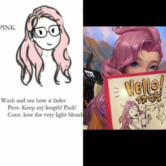 Comparison images between Stephine and Seraphine.