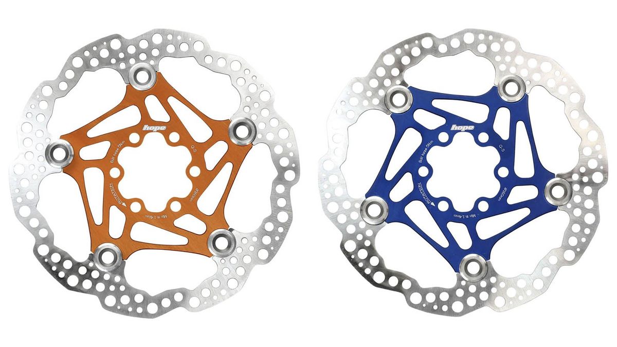 HAYES Wave Type MTB Bike Disc Brake Rotor 160mm 6/" w// Torx 6-Bolt IS Pair