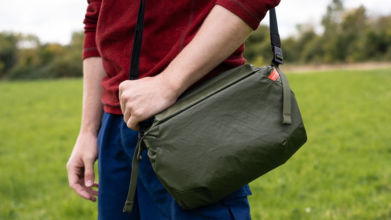 The PGYTech OnePro Focux Backpack removable sling bag