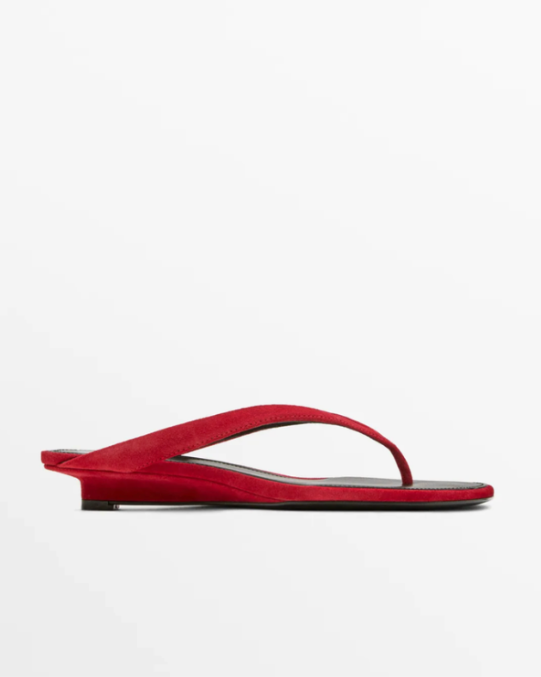 Massimo Dutti, Mid-Heel Sandals With Toe Divider