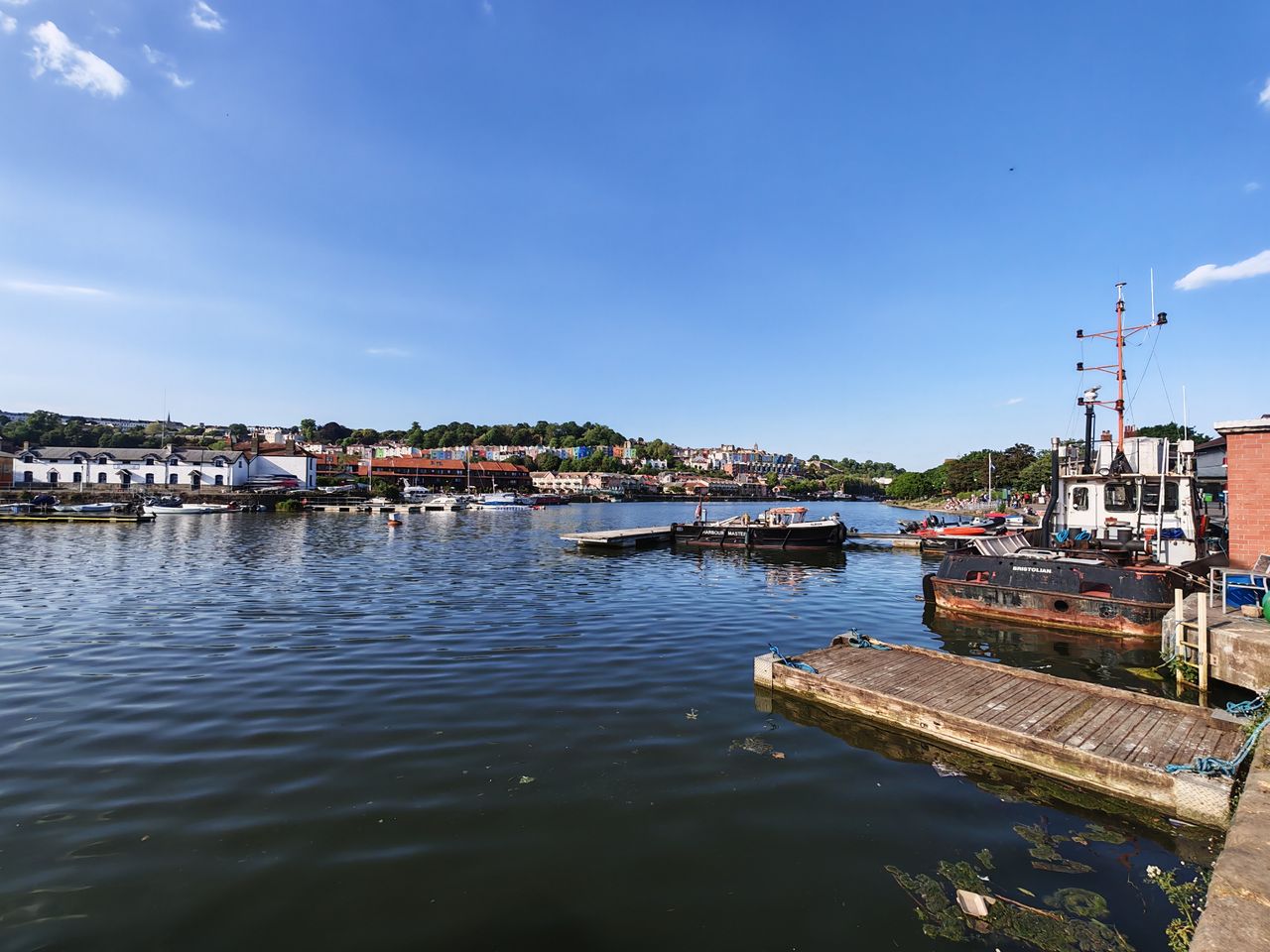 A shot taken on the Honor 400 Pro showing a harbour