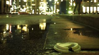 Unreal Engine and Unity learn a game engine; a cup in a rainy street