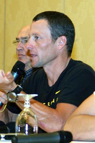 In command again as Armstrong holds court at the Interbike press conference