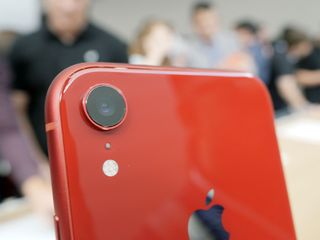 iPhone XR in red