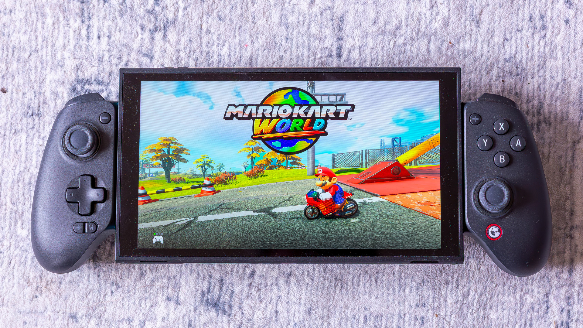 Nintendo Switch 2 hands-on images with GameSir G8 Plus controller