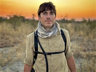 Simon ventures into the Kalahari.