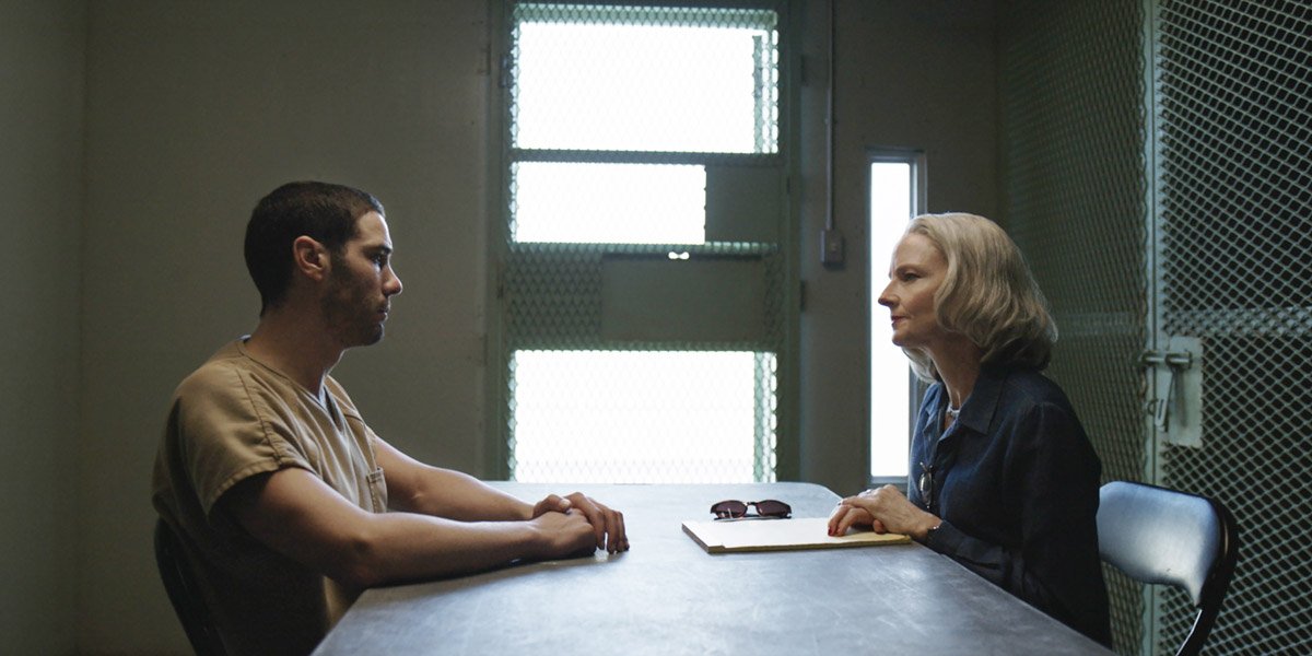 Tahar Rahim and Jodie Foster in The Mauritanian