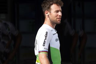 Mark Cavendish ahead of stage 2 of the Dubai Tour