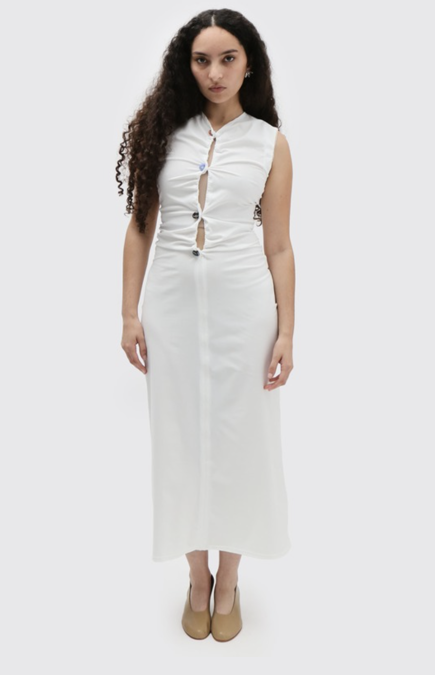 Lucille Thievre, Long Cardigan Dress