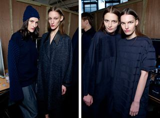 Female models wearing Paula Gerbase's Autumn / Winter collection for 2014