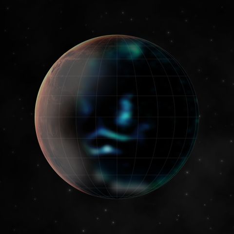 UAE's Hope Mars orbiter spots elusive aurora on Red Planet | Space