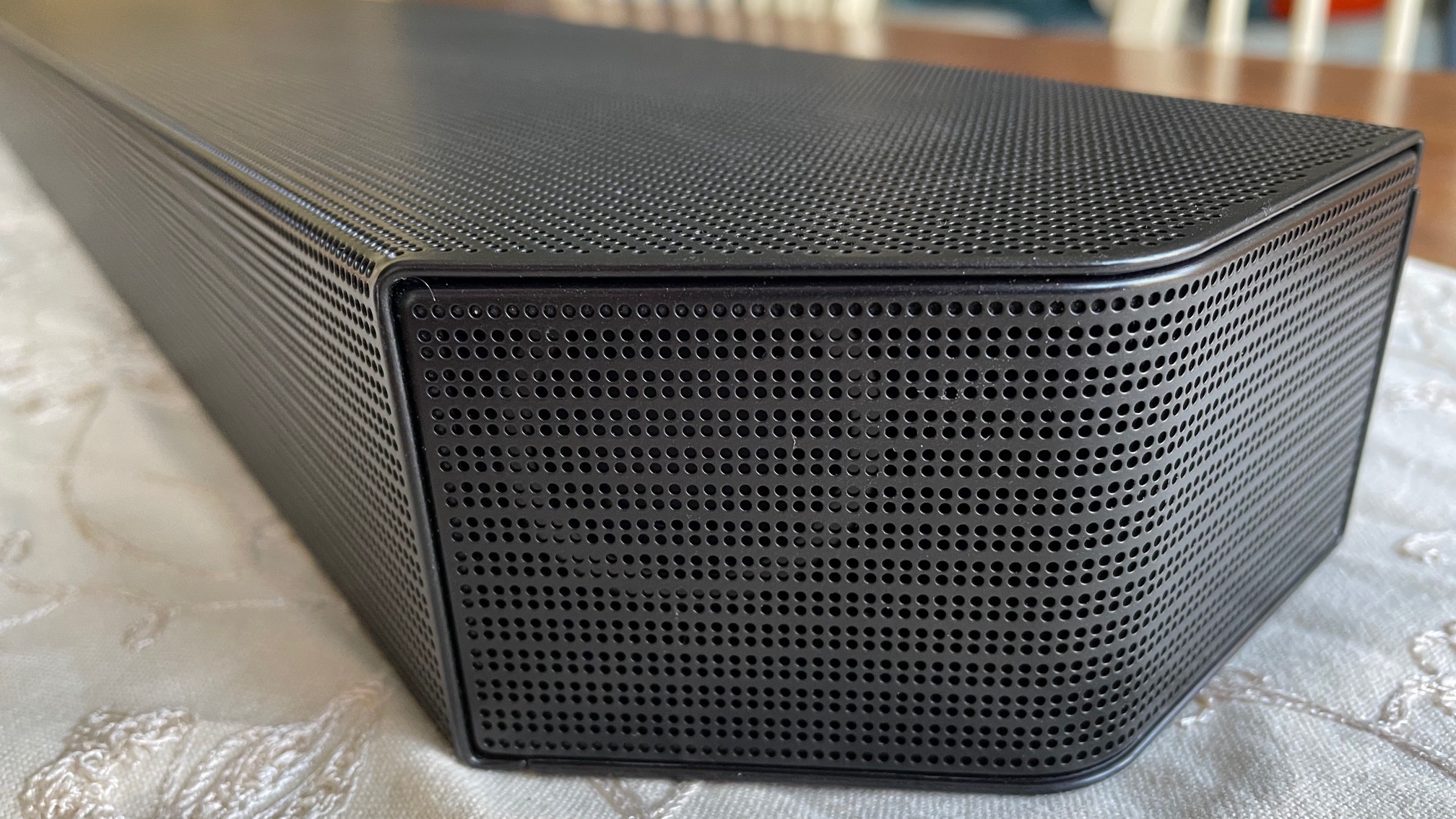 Samsung HW-Q930B soundbar on a table