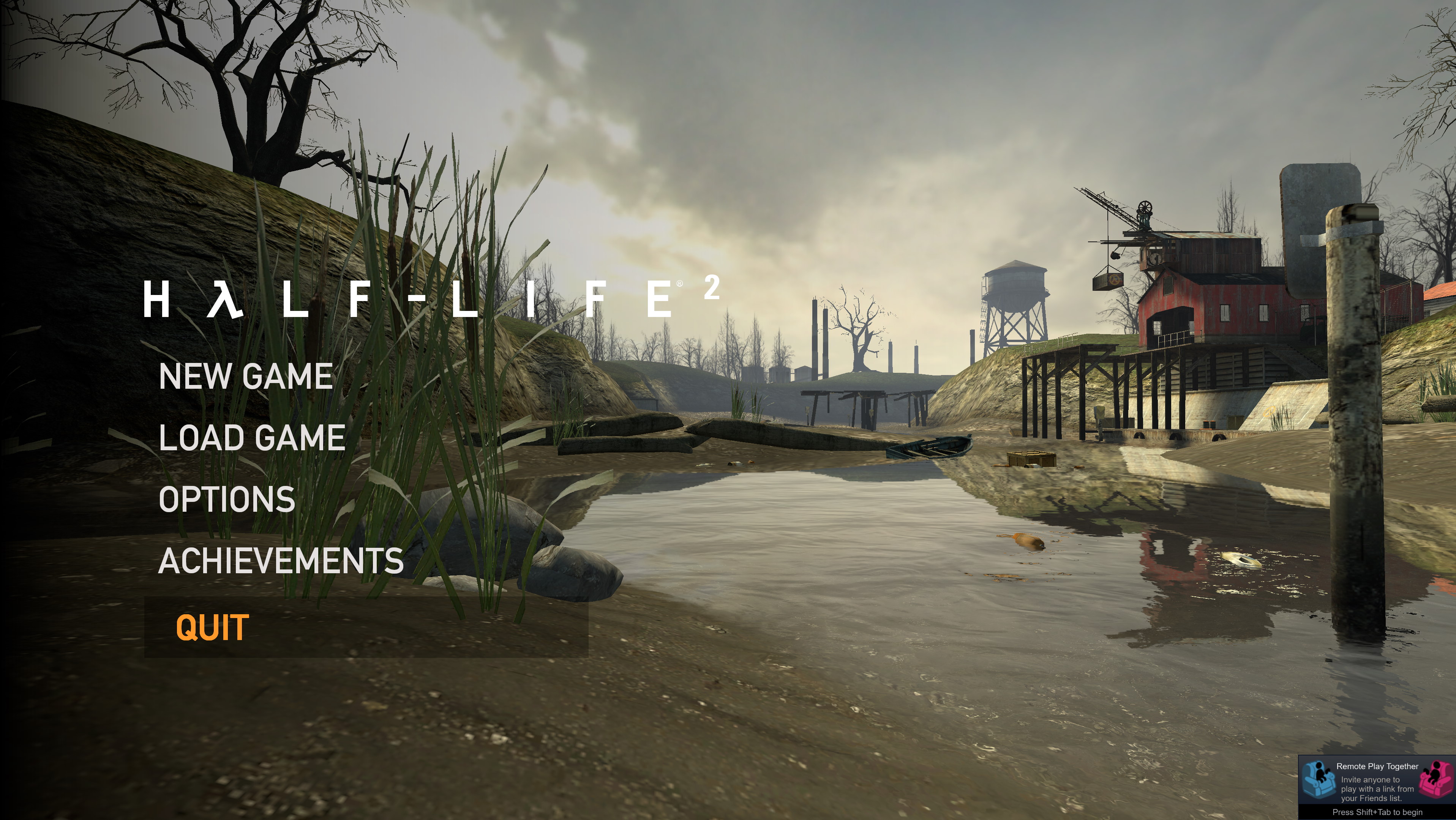 Half-Life 2's updated UI
