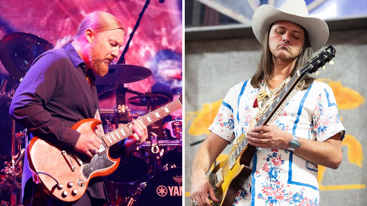 Derek Trucks and Duane Betts perform live