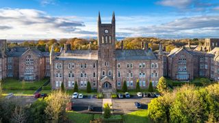 Third-floor penthouse in an imposing Grade II gothic building.