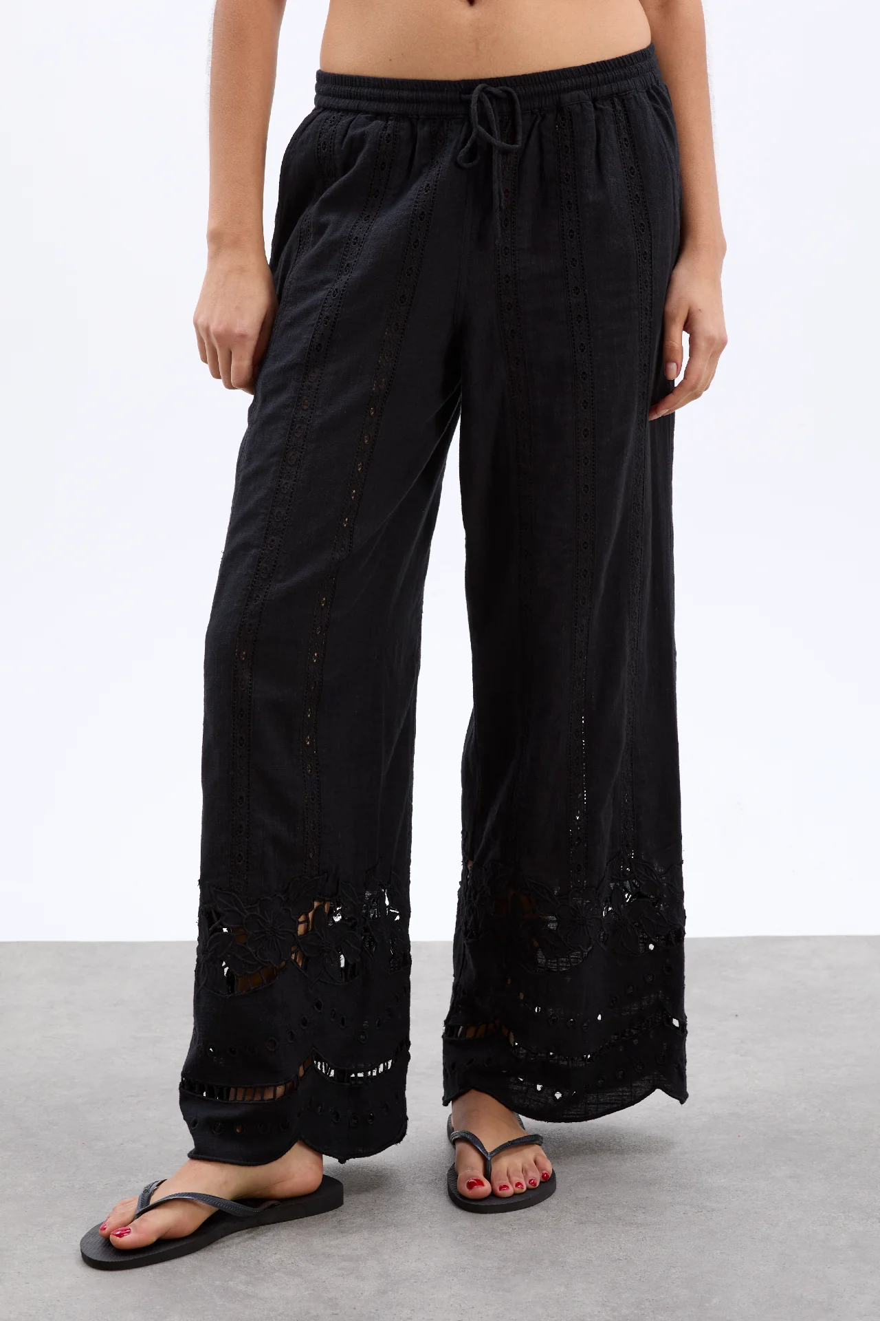 Damson Madder, Martina Embroidered Trousers