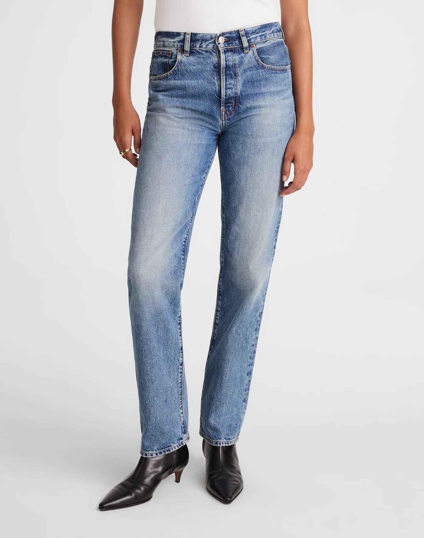 madewell, The Longline Straight Jean