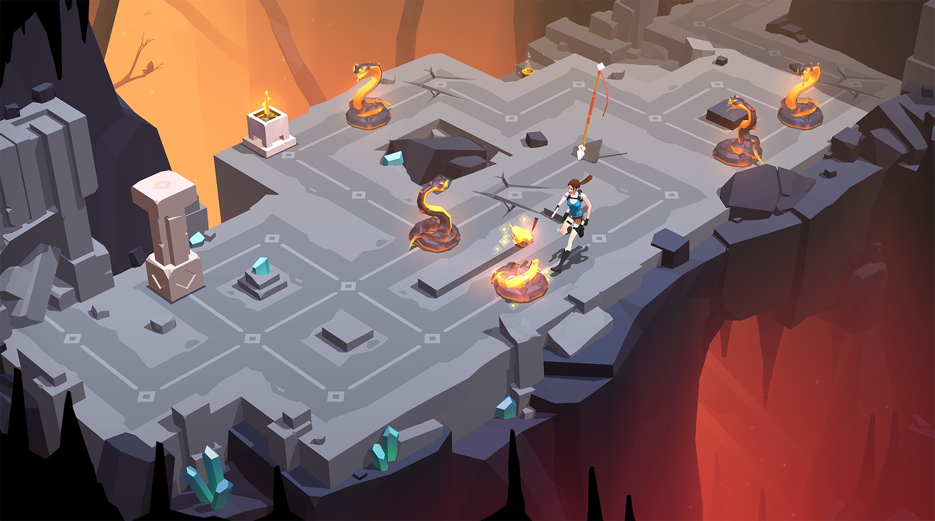 Lara Croft GO PC screenshot Steam