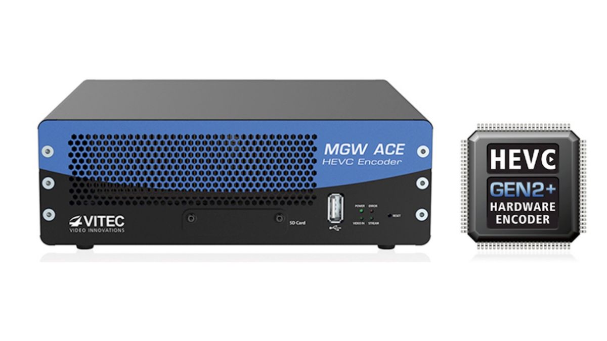 Powered by the VITEC HEVC GEN2+ codec, the MGW Ace solution delivers 16-millisecond glass-to-glass latency.