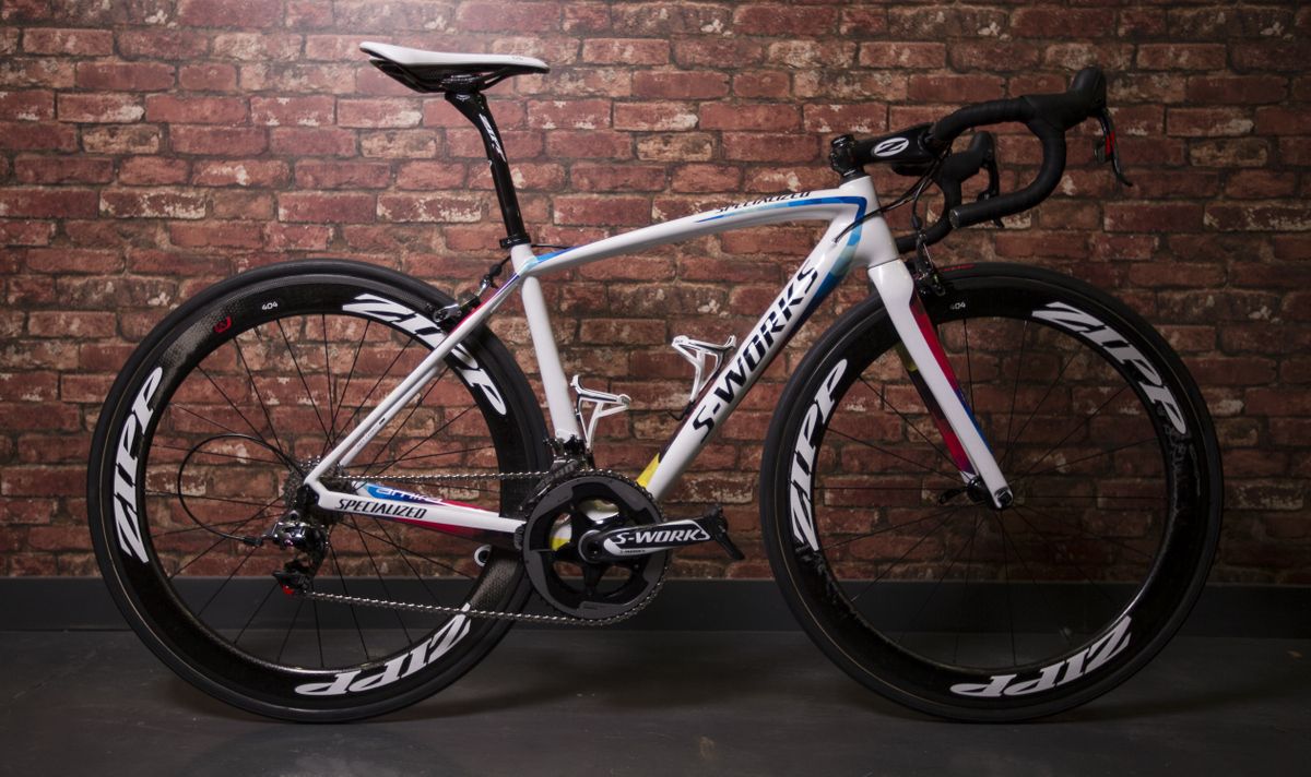 Lizzie Armitstead's World Champion edition Specialized S-Works Amira SL4