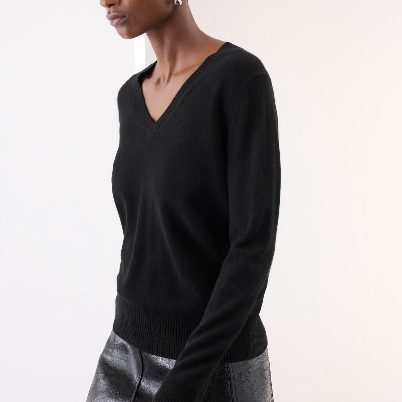M&amp;amp;S Autograph Pure Cashmere V-Neck Jumper