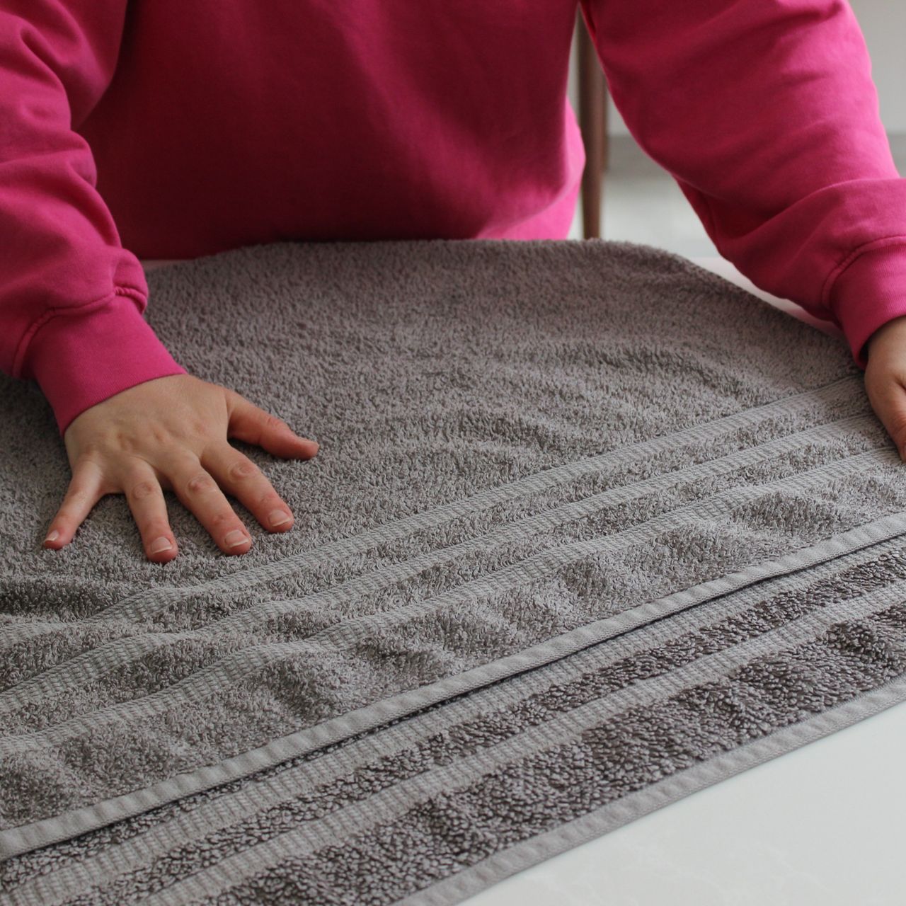 Towel folding hack