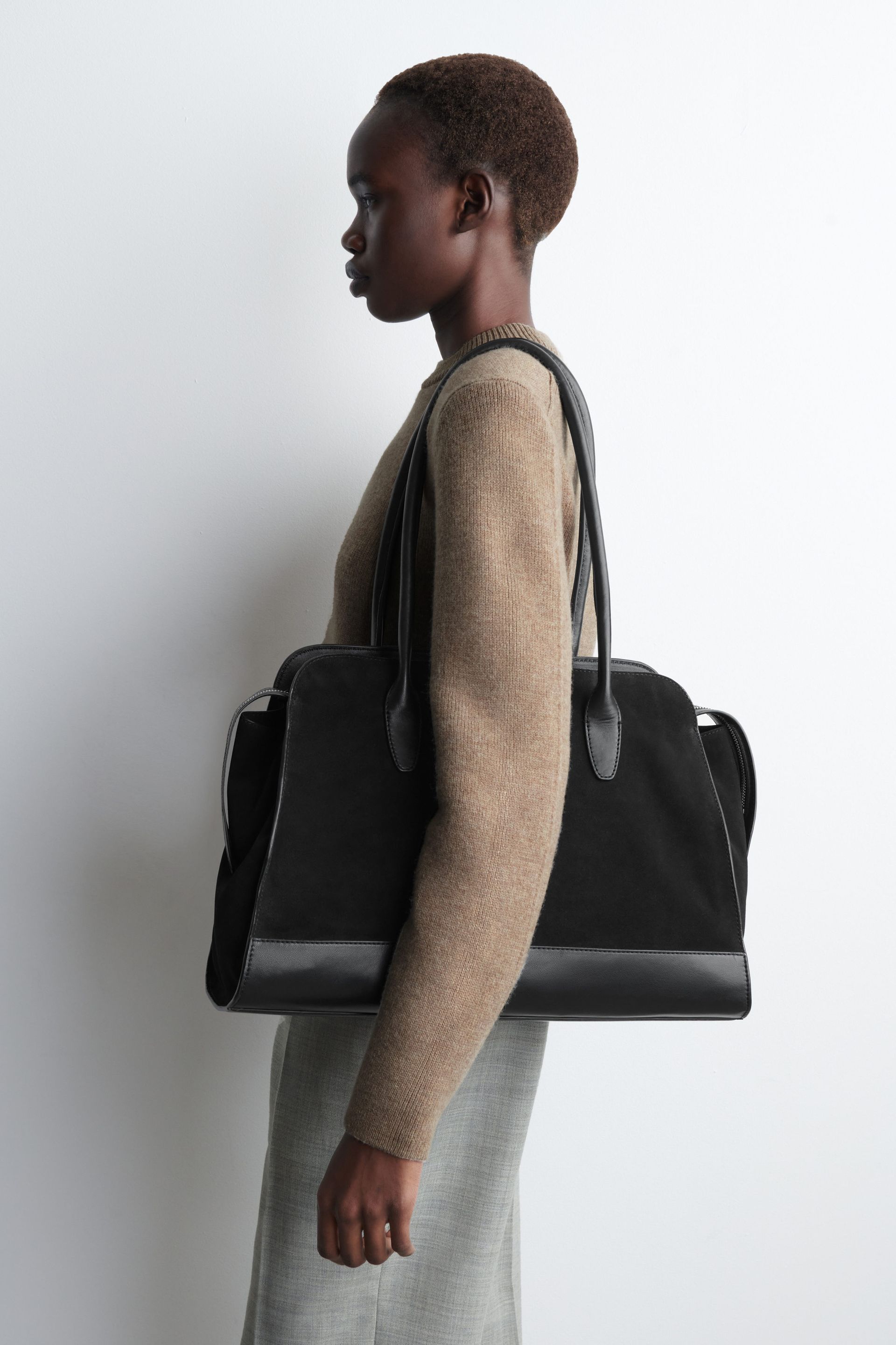Avenue Tote Bag - Suede