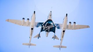 Virgin Galactic's Carrier Aircraft VMS Eve and VSS Unity Take to the Skies