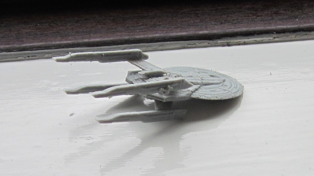 3D print of the USS Stargazer by Monitor42.