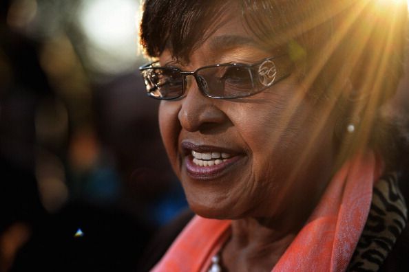 Winnie Madikizela Mandela.