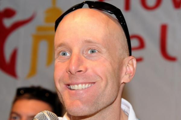 Levi Leipheimer at the Tour de France opening press conference