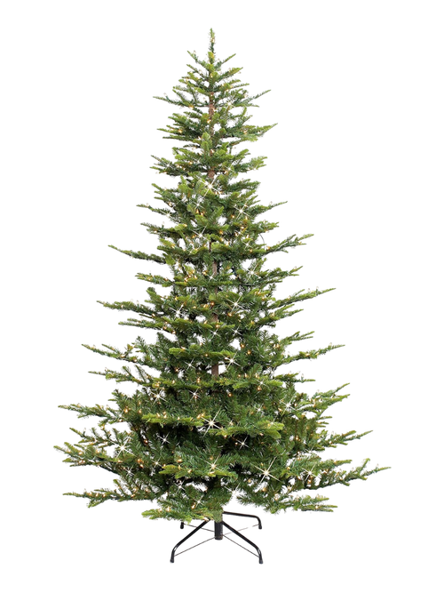 5' Pre-Lit Aspen Fir Artificial Christmas Tree
