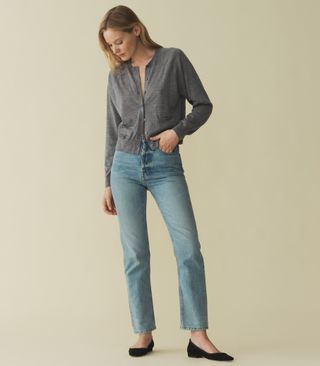 Celine Cardigan -- Grey Storm