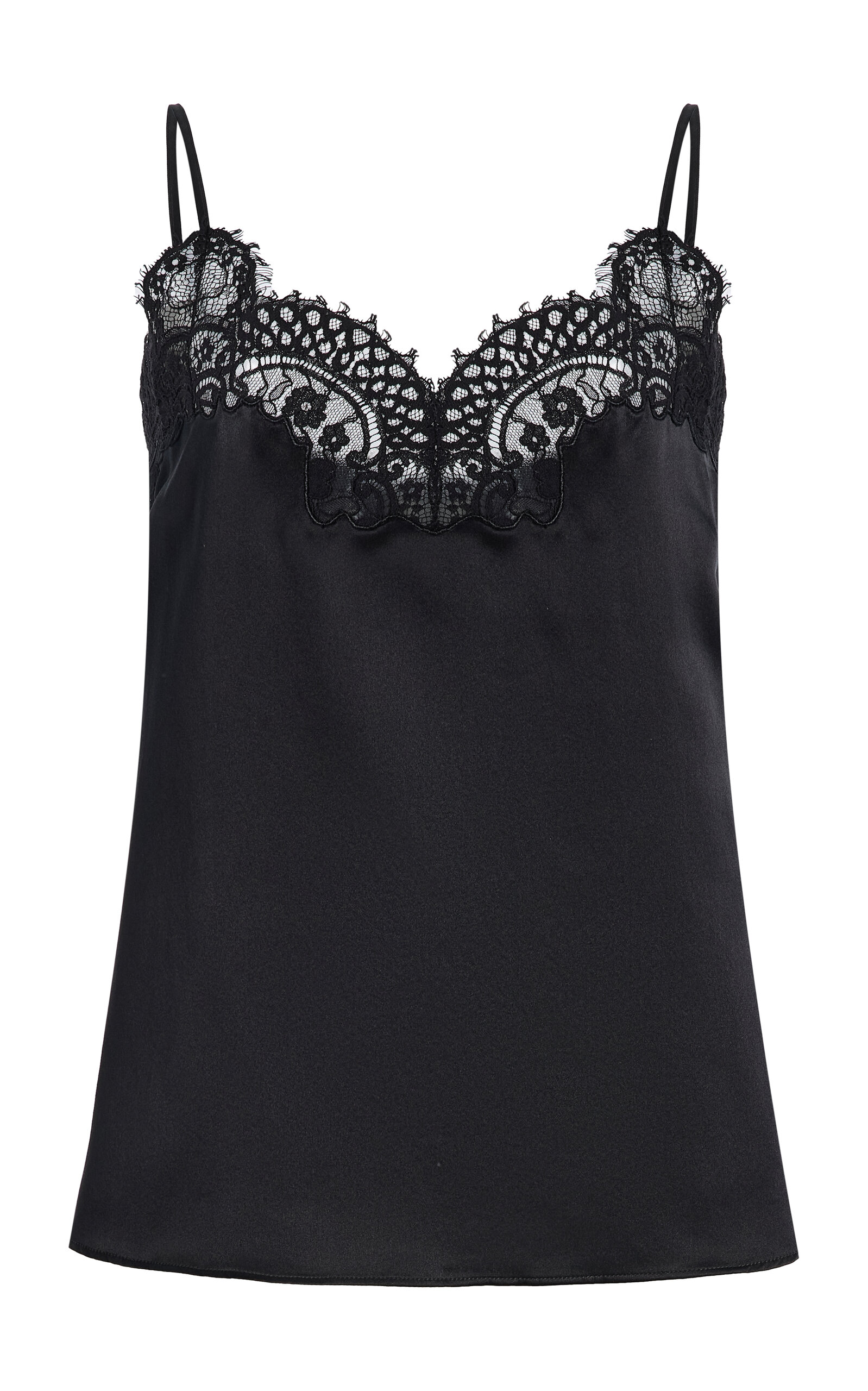 Lace Silk Satin Camisole