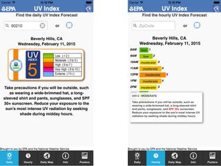 EPA SunWise UV Index (Android: iOS, Free)