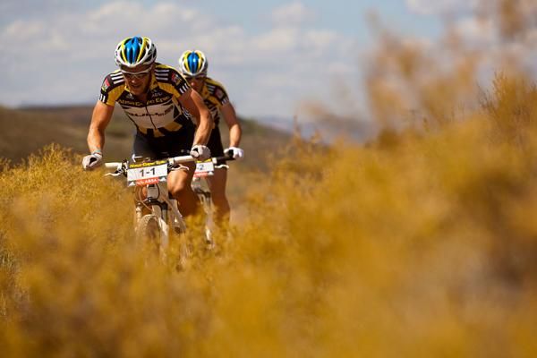 Team Bulls overall leaders Karl Platt and Stefan Sahm