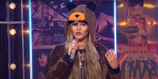 screenshot Chrissy Teigen lip sync battle