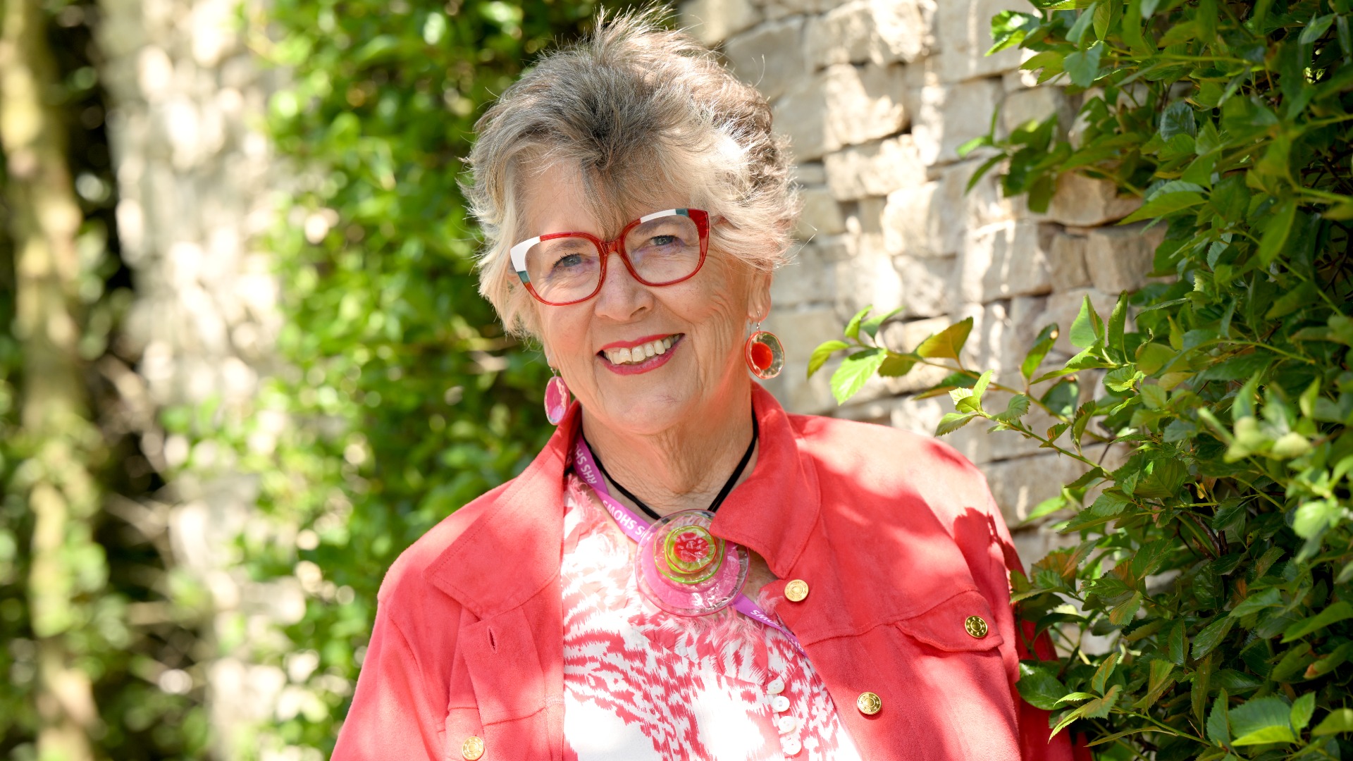 Prue Leith attends The RHS Chelsea Flower Show at Royal Hospital Chelsea